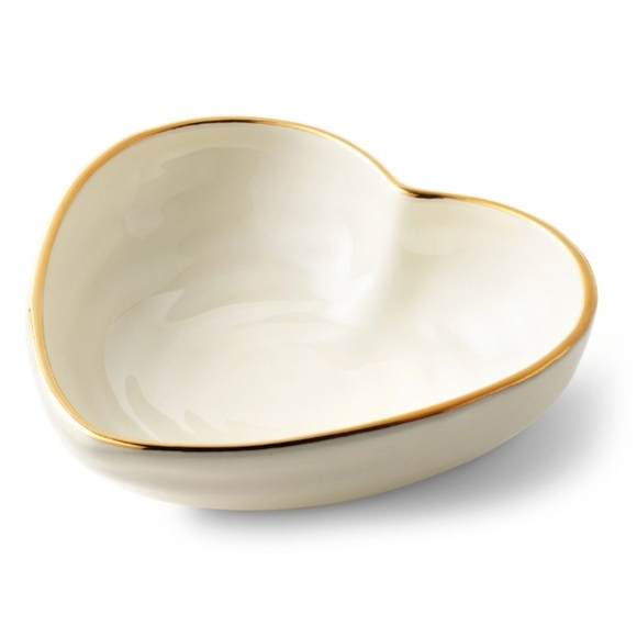 Aerin Rose Perfumed Heart Soap And Ribbed Heart Dish Brand New - Picture 15 of 16